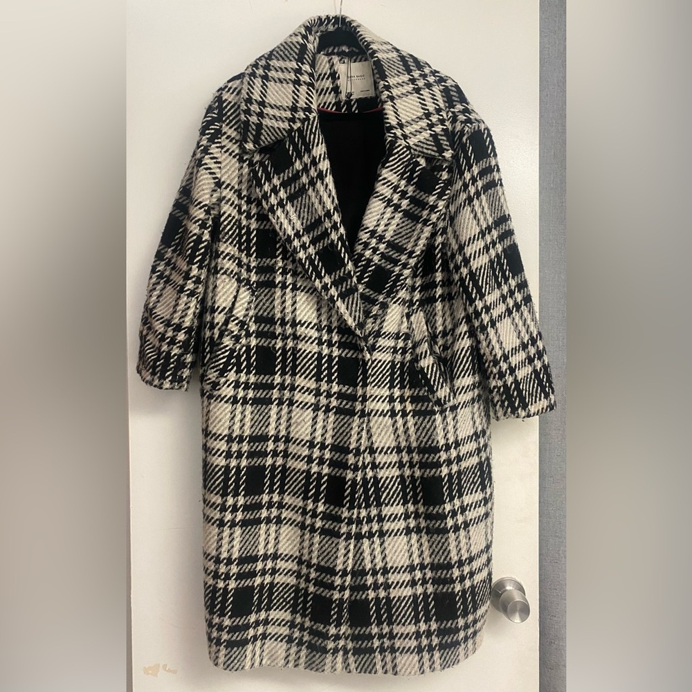 Zara Basic Outerwear Wool Peacoat